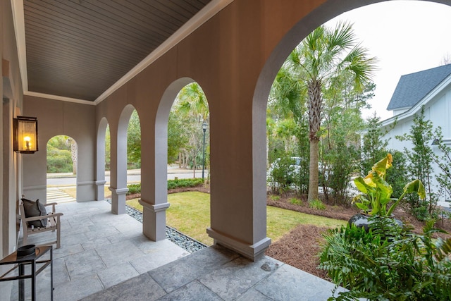 view of patio