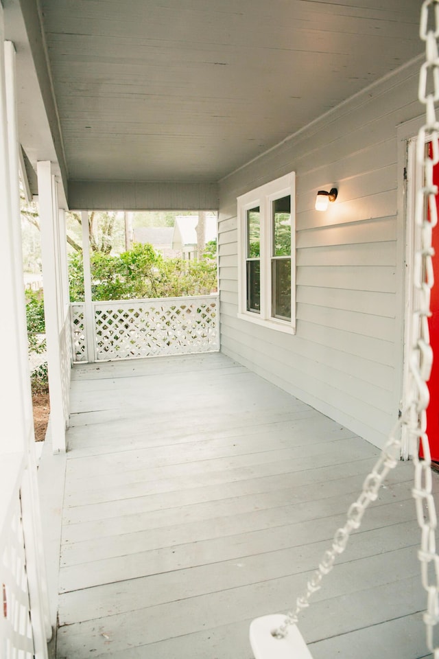 317 Bay St, Walterboro, SC 29488 - view of wooden porch