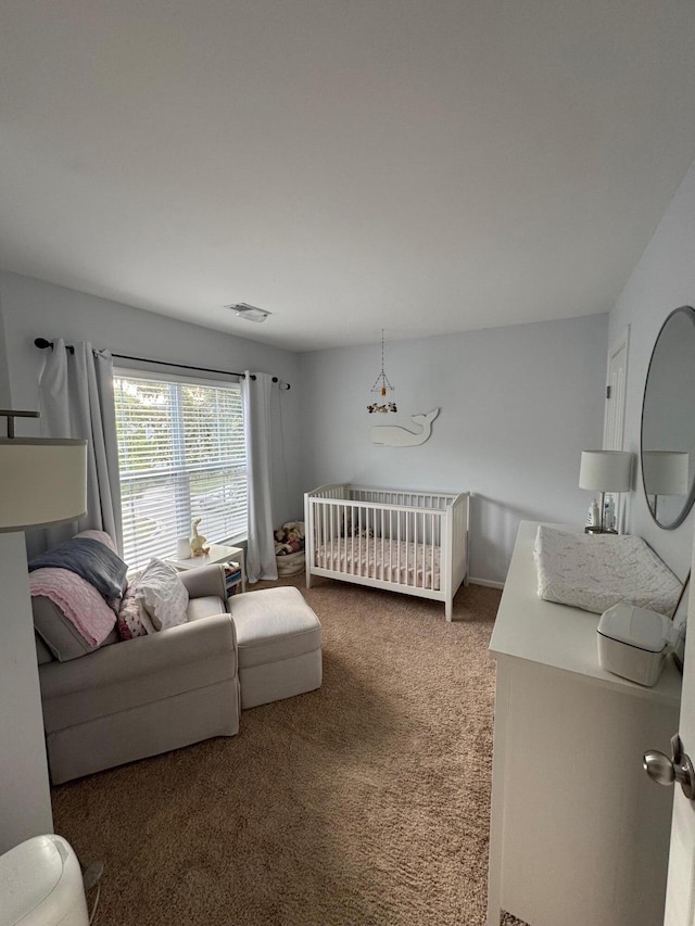 bedroom featuring carpet floors