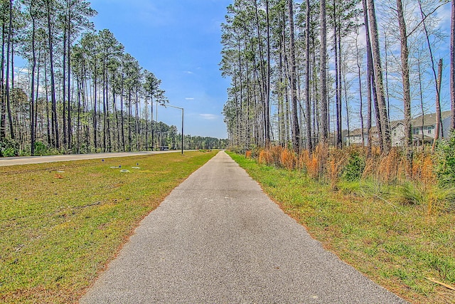 view of road