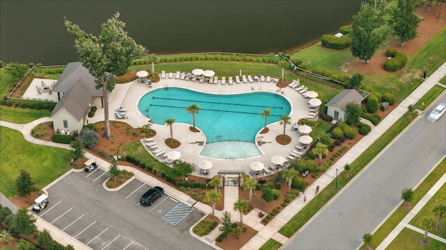 3739 Goodwater St, Mount Pleasant, SC 29466 - bird's eye view of a pool area