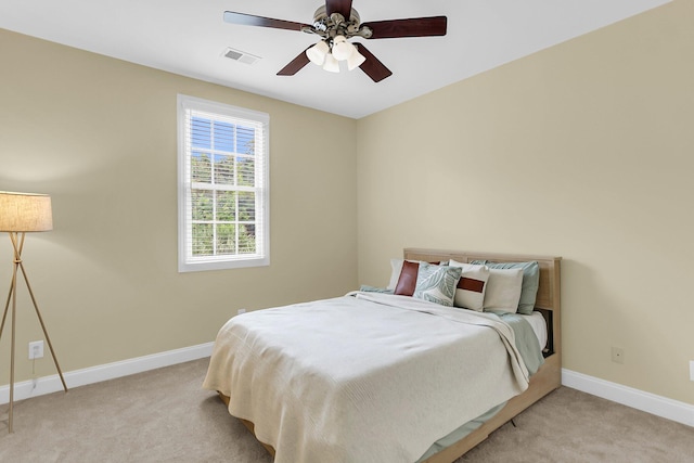 591 Two Mile Run, Johns Island, SC 29455 - bedroom featuring light colored carpet and ceiling fan