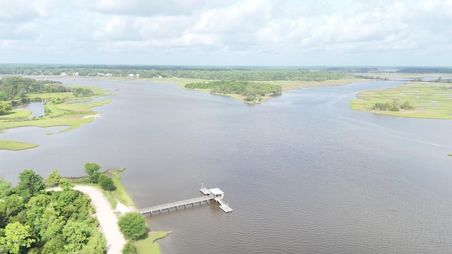 591 Two Mile Run, Johns Island, SC 29455 - drone / aerial view of a nearby body of water