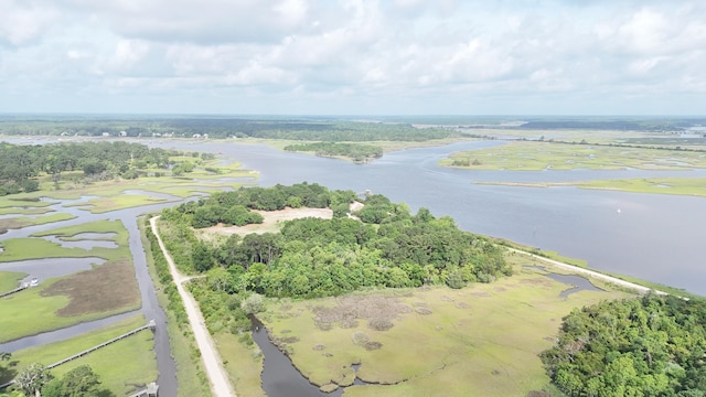 591 Two Mile Run, Johns Island, SC 29455 - aerial view of property's location featuring a nearby body of water