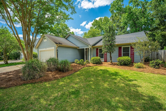 115 Sully St, Goose Creek, SC 29445 - single story home with a garage, a shingled roof, and concrete driveway