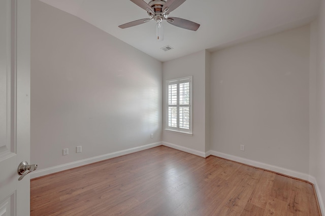 2036 Kings Gate Ln, Mount Pleasant, SC 29466 - unfurnished room with light wood-style floors and ceiling fan