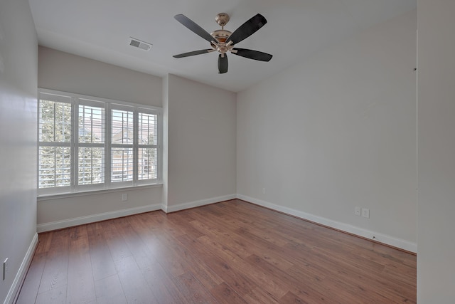 2036 Kings Gate Ln, Mount Pleasant, SC 29466 - spare room featuring hardwood / wood-style floors and ceiling fan