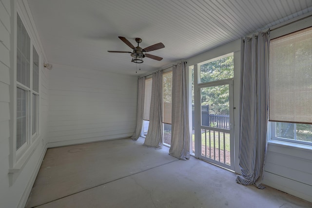 2036 Kings Gate Ln, Mount Pleasant, SC 29466 - unfurnished sunroom featuring concrete floors