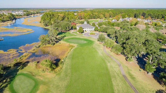 2036 Kings Gate Ln, Mount Pleasant, SC 29466 - aerial view of property's location featuring a nearby body of water and a golf course