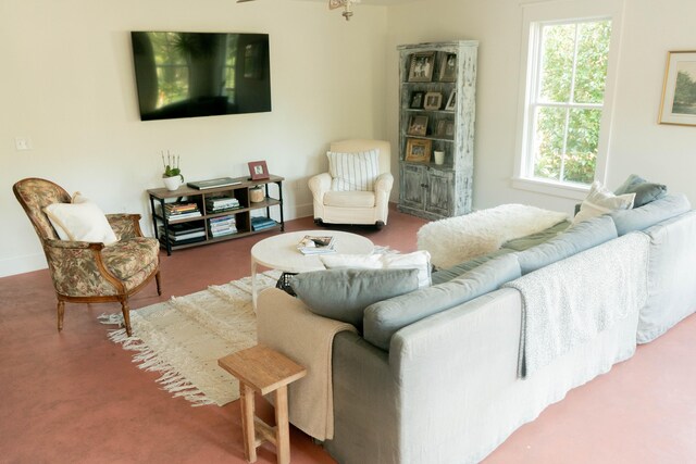 view of living room