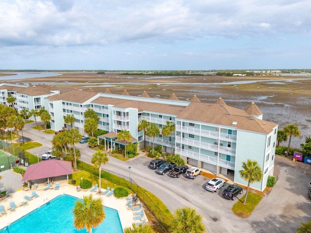 view of birds eye view of property