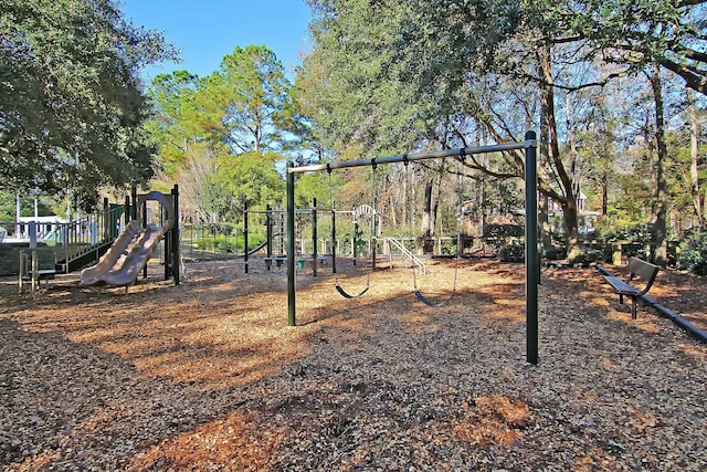 view of community playground