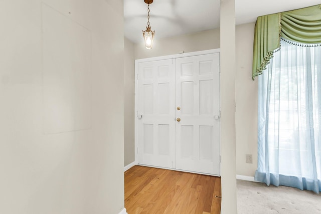 131 Wedgewood Cir, Goose Creek, SC 29445 - foyer entrance featuring baseboards and light wood-style floors