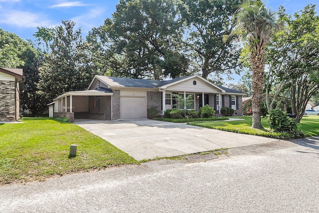 131 Wedgewood Cir, Goose Creek, SC 29445 - single story home featuring brick siding, a front lawn, driveway, and a garage