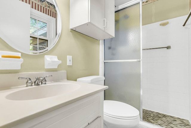 131 Wedgewood Cir, Goose Creek, SC 29445 - bathroom with a stall shower and vanity