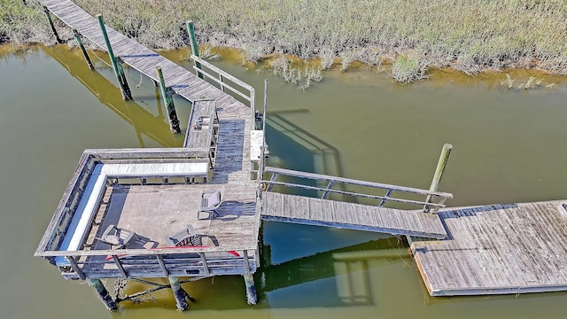 932 N Shem Dr, Mount Pleasant, SC 29464 - dock area with a water view
