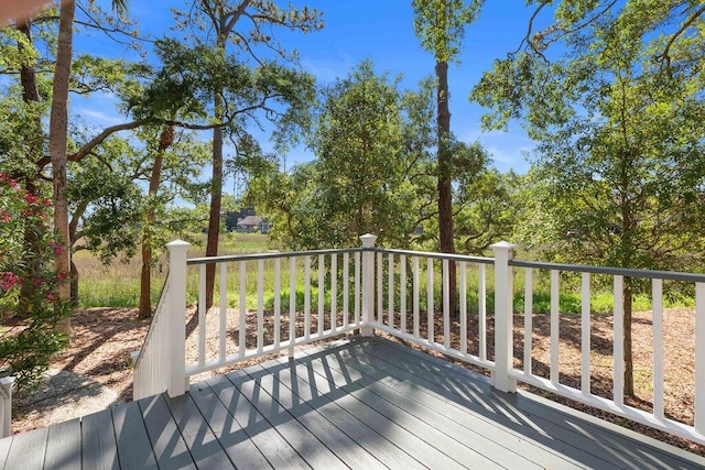 3052 Seabrook Island Rd, Seabrook Island, SC 29455 - view of wooden deck