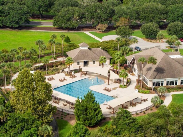 3052 Seabrook Island Rd, Seabrook Island, SC 29455 - outdoor pool with a patio