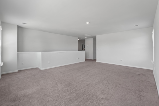 411 Bering Ln, Summerville, SC 29486 - carpeted spare room with baseboards and recessed lighting