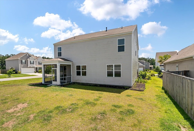 411 Bering Ln, Summerville, SC 29486 - back of house with a sunroom