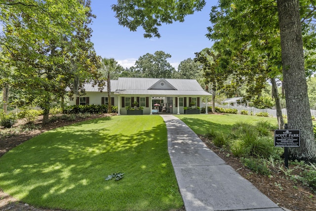 116 Cartright St, Daniel Island, SC 29492 - view of front of house featuring a metal roof and stucco siding