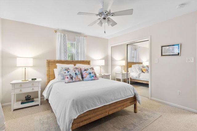 520 Yale Dr, Charleston, SC 29412 - bedroom featuring light carpet, baseboards, and a closet