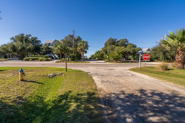 view of road