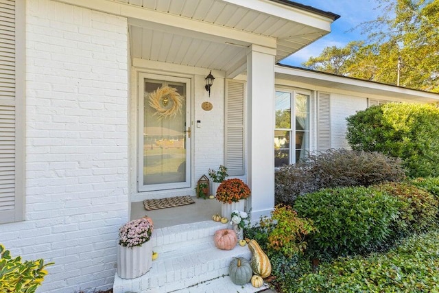 view of entrance to property