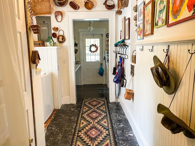 view of mudroom