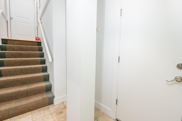 173 Coming St Unit B, Charleston, SC 29403 - stairs featuring baseboards