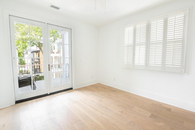 173 Coming St Unit B, Charleston, SC 29403 - unfurnished room with light wood-type flooring and baseboards