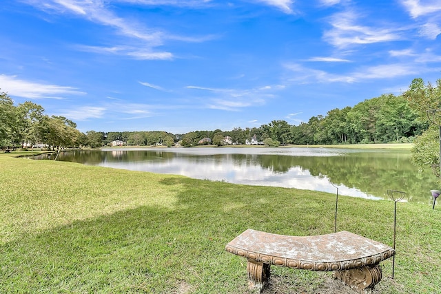 property view of water