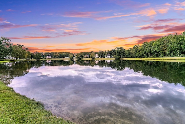 property view of water