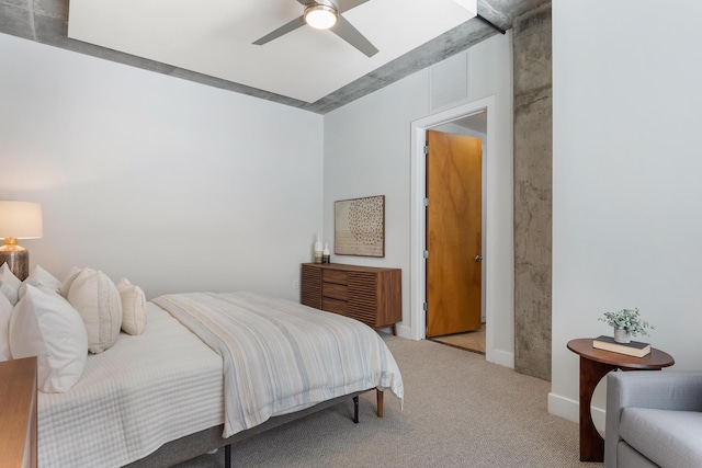 150 Bee St Unit 308, Charleston, SC 29401 - carpeted bedroom featuring ceiling fan