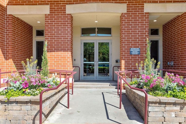 150 Bee St Unit 308, Charleston, SC 29401 - property entrance featuring french doors and brick siding