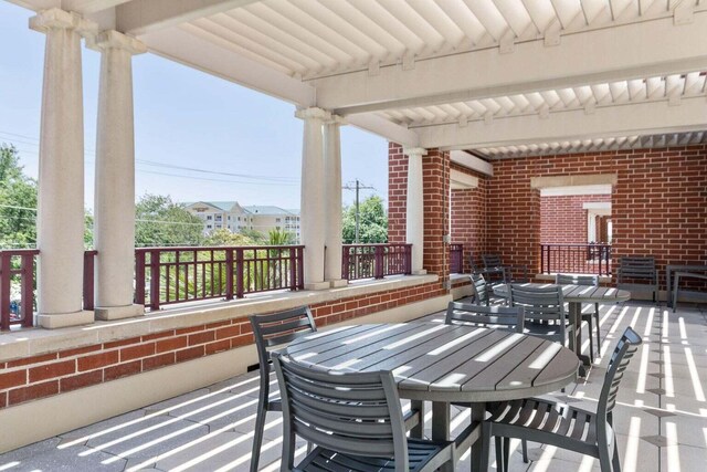 150 Bee St Unit 308, Charleston, SC 29401 - view of patio / terrace featuring outdoor dining space