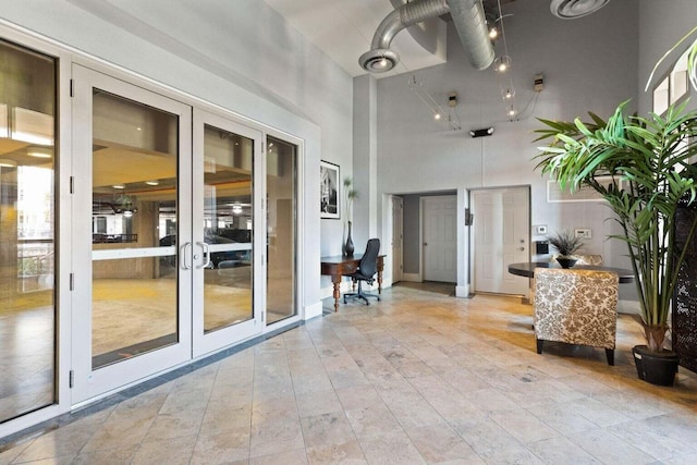 150 Bee St Unit 308, Charleston, SC 29401 - building lobby with a high ceiling