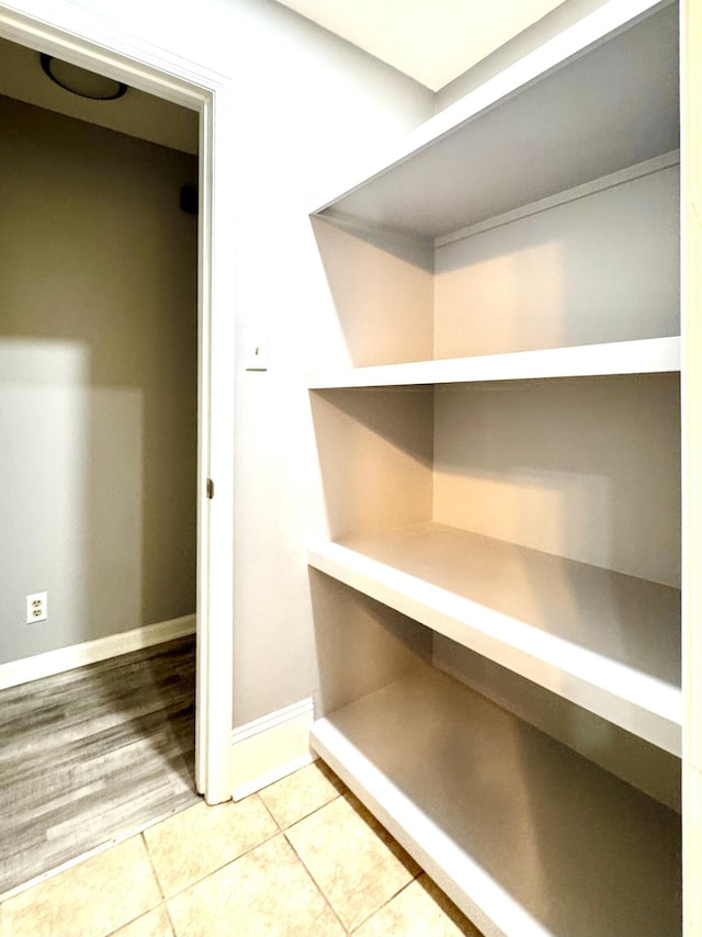 view of closet