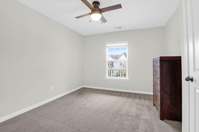 9785 Black Willow Ln, Ladson, SC 29456 - carpeted empty room featuring a ceiling fan and baseboards