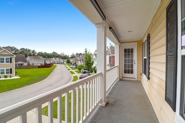 9785 Black Willow Ln, Ladson, SC 29456 - balcony with a residential view