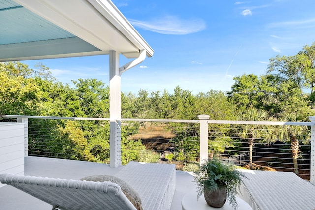 1635 Bull Creek Ln, Charleston, SC 29414 - view of wooden terrace