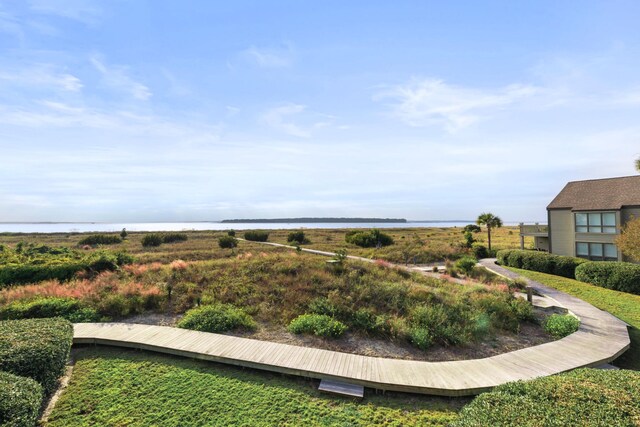 view of water feature