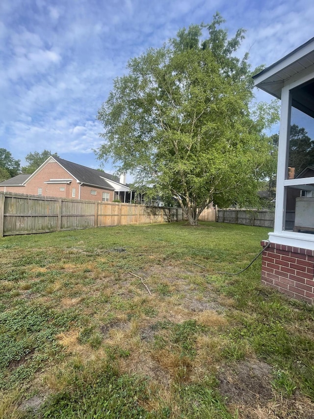 8701 Caspiana Ln, North Charleston, SC 29420 - view of fenced backyard