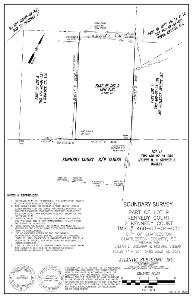 2 Kennedy Ct, Charleston SC, 29403 land for sale