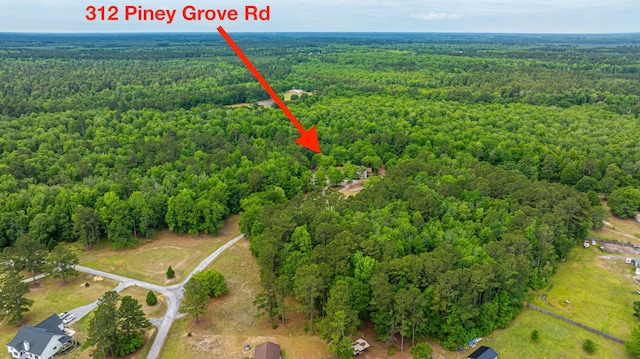312 Piney Grove Rd, Cross, SC 29436 - aerial overview of property's location with a forest