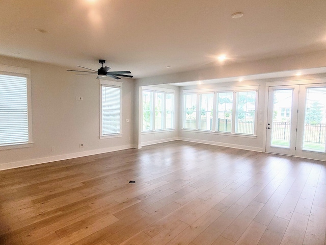 123 Leeward Lndg, Summerville, SC 29486 - empty room with baseboards and wood finished floors
