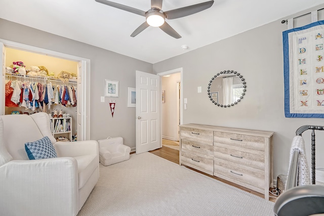 803 Burnett Dr, Charleston, SC 29412 - sitting room with ceiling fan