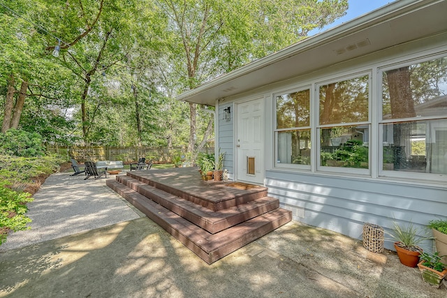 803 Burnett Dr, Charleston, SC 29412 - view of patio with fence and outdoor dining area