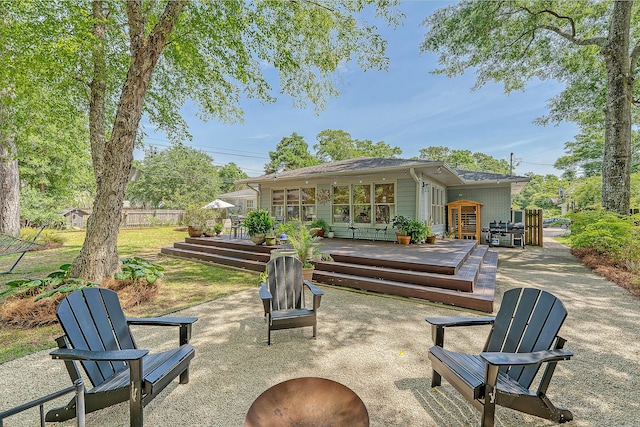 803 Burnett Dr, Charleston, SC 29412 - view of patio / terrace with a deck