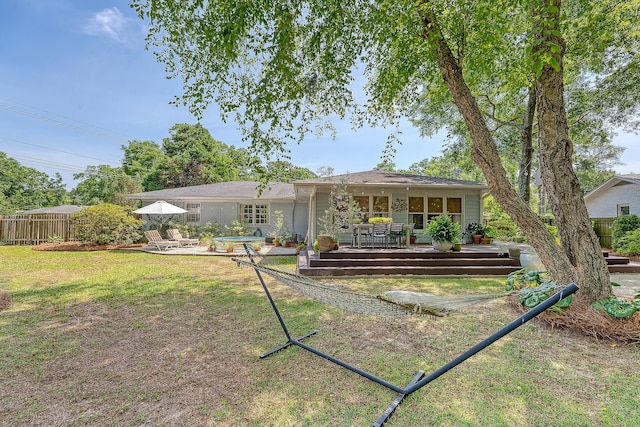 803 Burnett Dr, Charleston, SC 29412 - rear view of property featuring a patio area and brick siding